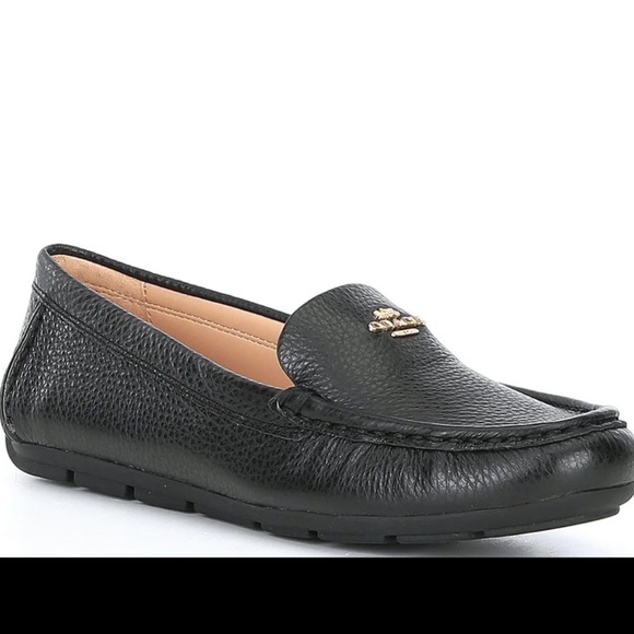 COACH LEATHER LOAFER FLATS SIZE 8 - Picture 4 of 5